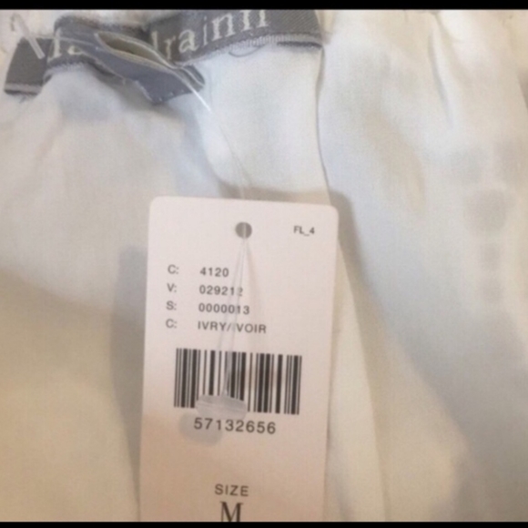 Daniel Rainn for Anthropologie circle lace skirt white M NWT - Picture 7 of 7